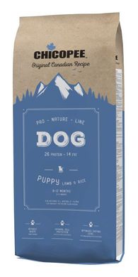 Chicopee PNL Puppy Корм для щенков с 3-й недели жизни с ягненком и рисом