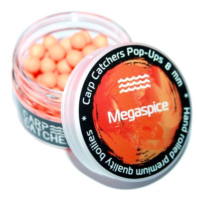 Бойлы pop-up Carp Catchers «Megaspice» 8 мм