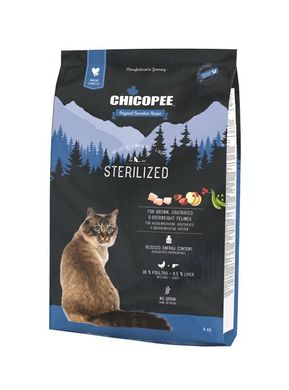 Chicopee HNL Cat Sterilized Сухий корм холістік для стерилізованих котів