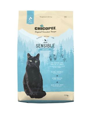 Chicopee CNL Cat Adult Sensible гипоаллергенный корм для чувствительных кошек с ягненком