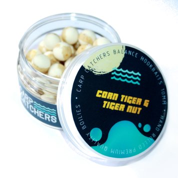 Бойлы Carp Catchers Balance Hookbaits CORN&TIGER-TIGER NUT 10 мм