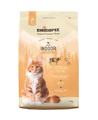 Chicopee CNL Cat Adult Indoor корм для стерилизованных кошек с говядиной