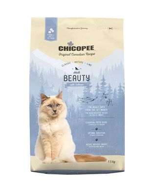 Chicopee CNL Cat Adult Beauty корм для кошек с лососем