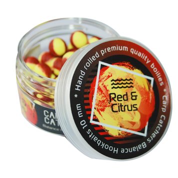 Бойли Carp Catchers Balance Hookbaits RED-CITRUS 10 мм