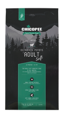 Chicopee HNL Soft Adult корм холістік з страусом та картоплею для активних собак