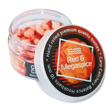 Бойли Carp Catchers Balance Hookbaits RED-MEGASPICE 10 мм