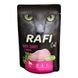 Вологий корм для дорослих котів Dolina Noteci RAFI cat з індичкою, 100 г 1 з 2