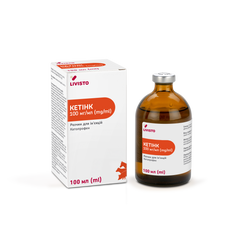 Кетинк 100мл, Livisto/Invesa - противовоспалительный и обезболивающий раствор для инъекций