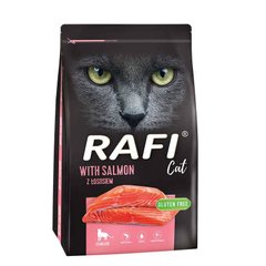 Сухий корм для стерилізованих котів Rafi Cat Sterilized з лососем, 7 кг