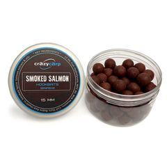 Smoked Salmon Hookbaits (копчений лосось) насадочні варені бойли - прикормка для рибалки, 15 мм