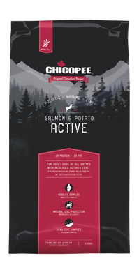 Chicopee HNL Active Сухой корм холистик с лососем и картофелем для активных собак