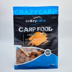 Crazy Carp The Nutz Intense Soluble (горіх) розчинні бойли - прикормка для рибалки, 24 мм