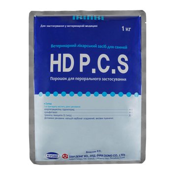 HD PCS 1кг, HanDong Co – комплексный кормовой антибиотик